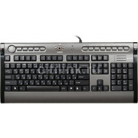 Клавиатура проводная A4Tech KA-15MU; PS/2; Silver&Black 