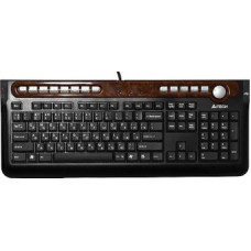 Клавиатура проводная A4Tech KX-6MU; PS/2; Black