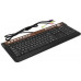Клавиатура проводная A4Tech KX-6MU; PS/2; Black