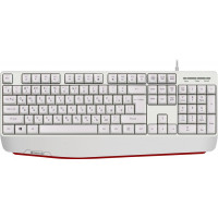 Клавиатура проводная Defender Atom HB-546; USB; White