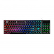 Клавиатура проводная Defender Tor; USB; Black; подсветка
