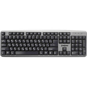 Клавиатура проводная Exegate LY-401; USB; Black