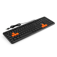 Клавиатура проводная Exegate LY-403; USB; Black