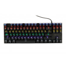 Клавиатура проводная Gembird KB-G510; механическая; LED-подсветка; USB; Black