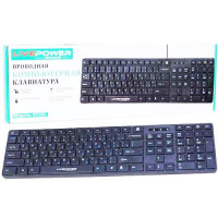 Клавиатура проводная LivePower KV101; USB; Black
