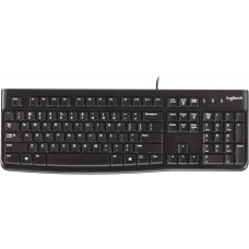 Клавиатура проводная Logitech Media Keyboard K120; USB; Black 