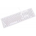 Клавиатура проводная SVEN KB-S300 (SV-016647); USB; White