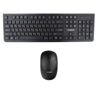 Клавиатура+мышь беспроводная Гарнизон GKS-130; Wireless; USB; Black
