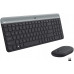 Клавиатура+мышь беспроводная Logitech MK470; USB; Black (920-009206)