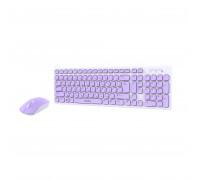Клавиатура+мышь беспроводная Smart Buy 250288AG-WV; USB; Wireless; White-Violet