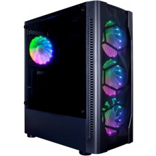 Корпус 1STPLAYER DK-D4 (D4-BK-4G6; Midi-Tower; ATX