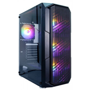 Корпус ATX 1STPLAYER FIREBASE XF (XF-BK-4F1); Midi-Tower; ATX