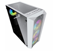 Корпус Powercase Rhombus X4 White (CMRMW-L4); Midi-Tower; White; ATX
