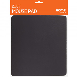Коврик Acme; 220x250x4 mm; Матерчатый; Black