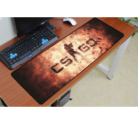 Коврик CS-GO; ткань + резиновая основа; 790 х 300 мм