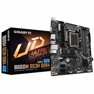 Материнская плата Gigabyte B660M DS3H DDR4; Socket 1700