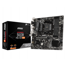 Материнская плата MSI B450M PRO-VDH MAX; Socket AM4
