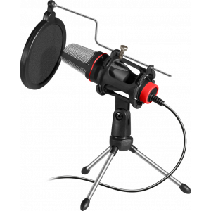 Микрофон Defender Forte GMC 300 (64630)  mini jack 3.5 mm; Black