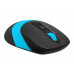 Мышь беспроводная A4Tech Fstyler FG10 Black/Blue