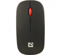 Мышь беспроводная Defender Touch MB-635; Wireless; Bluetooth / 2.4 GHz; USB; Black (бесшумная)
