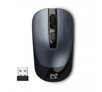 Мышь беспроводная Defender Wave MM-995; Wireless; USB; Silver