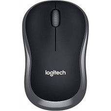 Мышь беспроводная Logitech  B175; USB; Wireless; 1000 dpi; Black