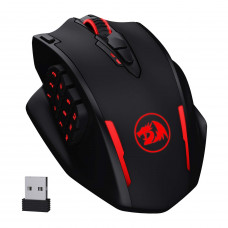 Мышь беспроводная Redragon Impact Elite RGB; Black/Red