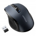 Мышь беспроводная Ugreen MU006 (15063); USB; Black (бесшумная)
