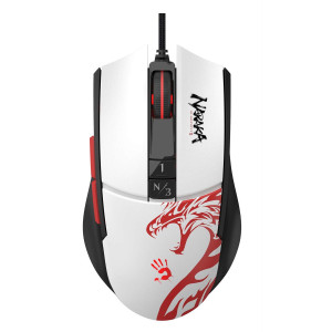 Мышь проводная A4Tech Bloody L65 Max Naraka; White