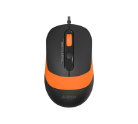 Мышь проводная A4Tech Fstyler FM10; USB; Black&Orange