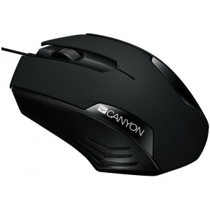 Мышь проводная CANYON CNE-CMS02B; USB; Black