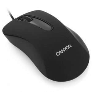 Мышь проводная Canyon CNE-CMS2; USB; Black (CNE-CMS2)