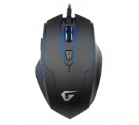 Мышь проводная Gemix W-150, 2400dpi, USB, Black