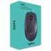 Мышь проводная Logitech M90; USB; 1000 dpi; Black 