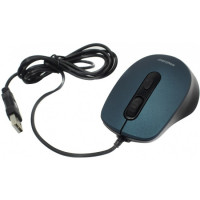 Мышь проводная Smartbuy ONE SBM-265-B; USB; Blue; Бесшумная