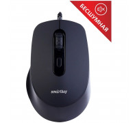 Мышь проводная Smartbuy ONE SBM-265-K; USB; Black; Бесшумная
