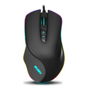 Мышь проводная Sven RX-970 Gaming; USB; Black