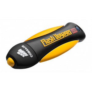 Накопители USB Flash Corsair Voyager GTR; 32Gb; (CMFVYA32GBGT2); Black&Yellow