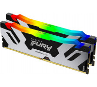 Оперативная память DDR5 64Gb (2x32Gb) 6400MHz Kingston Fury Renegade Silver (KF564C32RSAK2-64) (Под заказ)