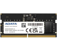 Оперативная память DDR5 SODIMM 8Gb PC-38400 (4800); ADATA (AD5S48008G-S)