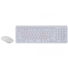 Клавиатура+мышь беспроводная Perfeo  "UNION" (PF_B4899); USB; White