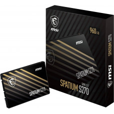 SSD 960.0 Gb; MSI SPATIUM 2.5" (S78-440P130-P83)