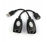 USB 2.0 удлинитель-усилитель по витой паре (RJ45) до 50 метров