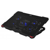 Охлаждающая подставка для ноутбука Digma (D-NCP180-5); Black