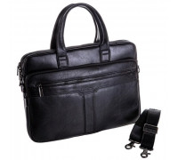 Сумка для ноутбука Catiroya; 15.6"; кожа; Black
