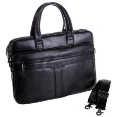 Сумка для ноутбука Catiroya; 15.6"; кожа; Black