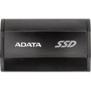 Внешний SSD ADATA SE800 512Gb (ASE800-512GU32G2-CBK); 1.8"; USB 3.2 Gen 2x2 Type-C; Black
