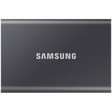 Внешний SSD Samsung T7 1000Gb (MU-PC1T0T/WW); 1.8"; USB 3.2 Gen 2x2 Type-C; Gray