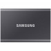 Внешний SSD Samsung T7 1000Gb (MU-PC1T0T/WW); 1.8"; USB 3.2 Gen 2x2 Type-C; Gray