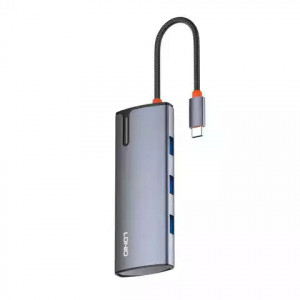 USB разветвители (HUB) HUB USB 3.0; 4 порта; TypeC с PD 100W (DS-15U) LDNIO